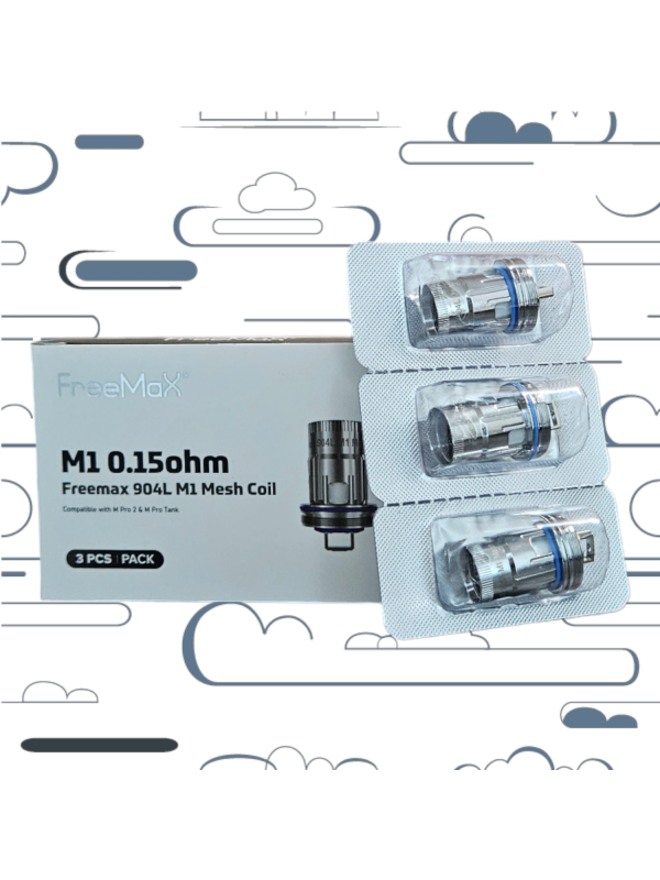 FREEMAX 904L M1/M2/M3 COILS FOR M PRO 2 TANK / M PRO TANK / MAXUS 200W
