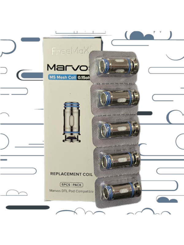 FREEMAX MARVOS MS MESH AND MS-D MESH COILS 5PCS