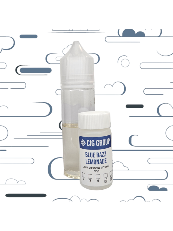 ערכה להכנת נוזל מלח ניקוטין של חברת 50ml ciggy בטעם לימונדה אוכמניות פטל קריר