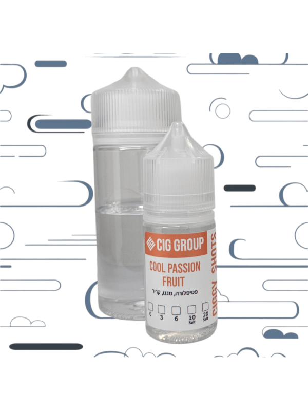 ערכה להכנת 100 מ״ל של חברת Ciggy בטעם פסיפלורה מנגו קריר